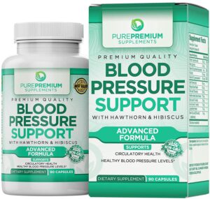 pure premium blood pressure support supplements