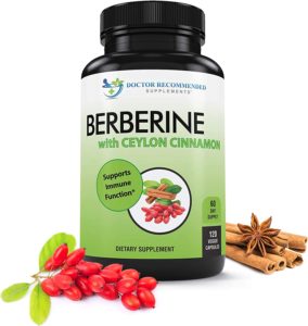 This supplement has a high berberine concentration to reduce blood sugar levels, help with weight management, and for lowering cholesterol levels.