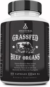 ancestral supplements beef organs, desiccated liver, desiccated liver tablets, desiccated liver benefits, desiccated beef liver, desiccated liver pills, what is desiccated liver