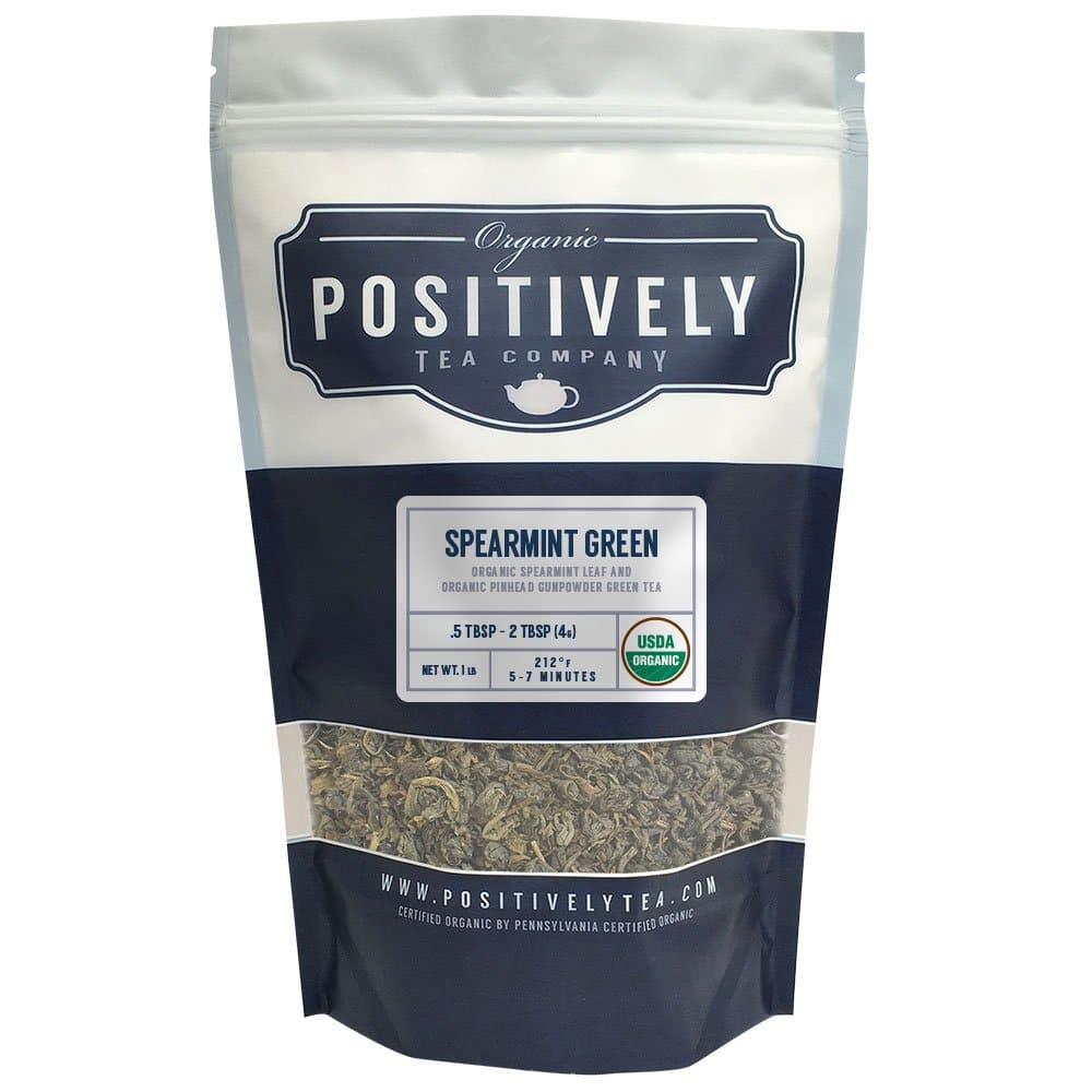 Positively Tea Company Organic Spearmint Green Tea