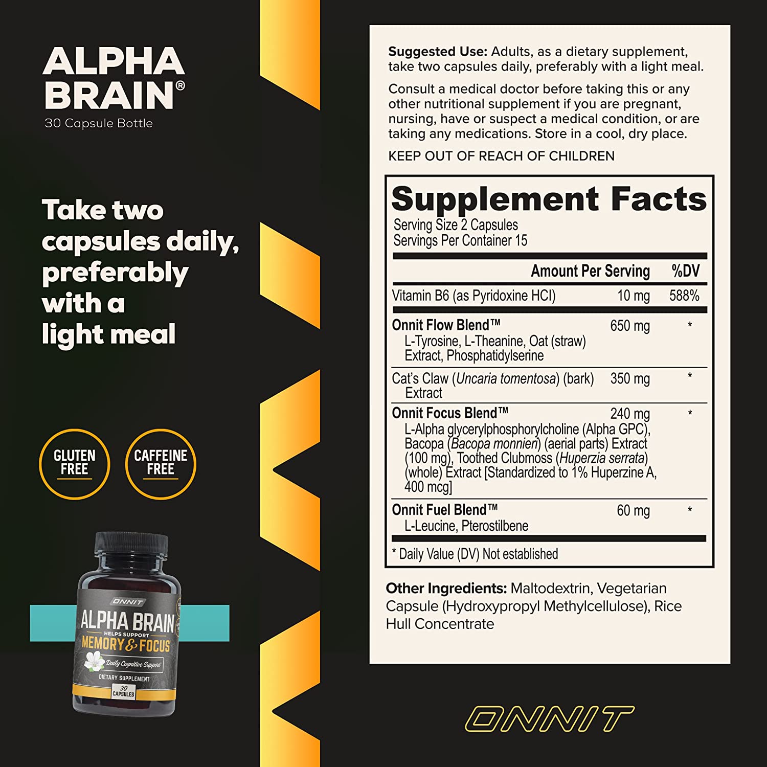 Onnit Alpha Brain Review The Top Supplements