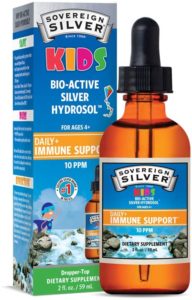 sovereign silver bio-active silver hydrosol for kids