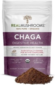 chaga powder, real mushrooms chaga powder, benefits of chaga powder, benefits of chaga mushroom