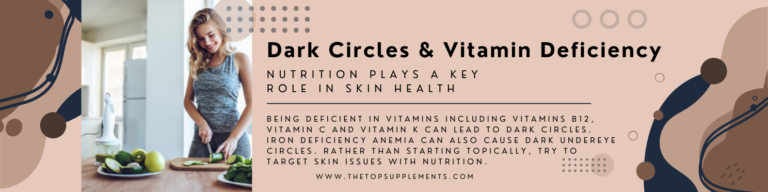 what deficiency causes dark circles