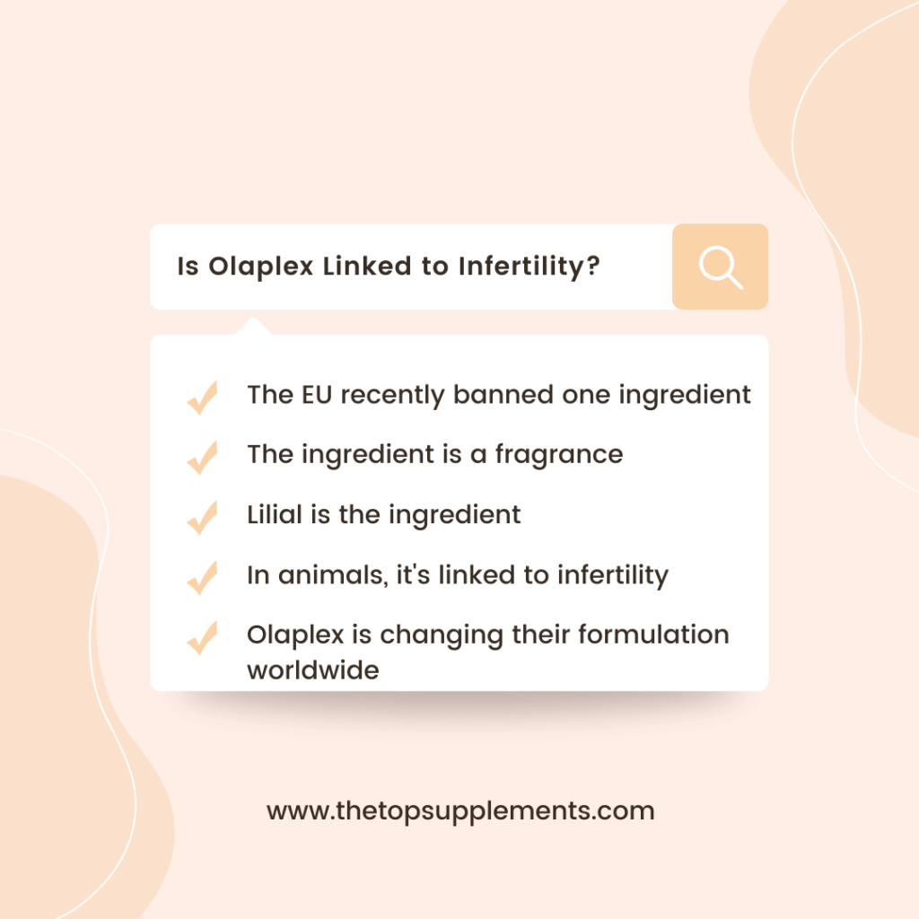 olaplex and infertility