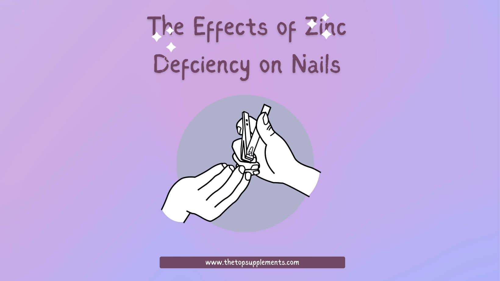 zinc deficiency and nails