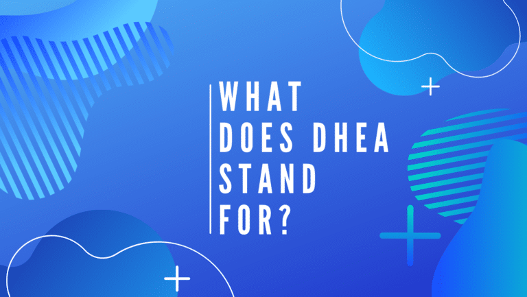what does dhea stand for