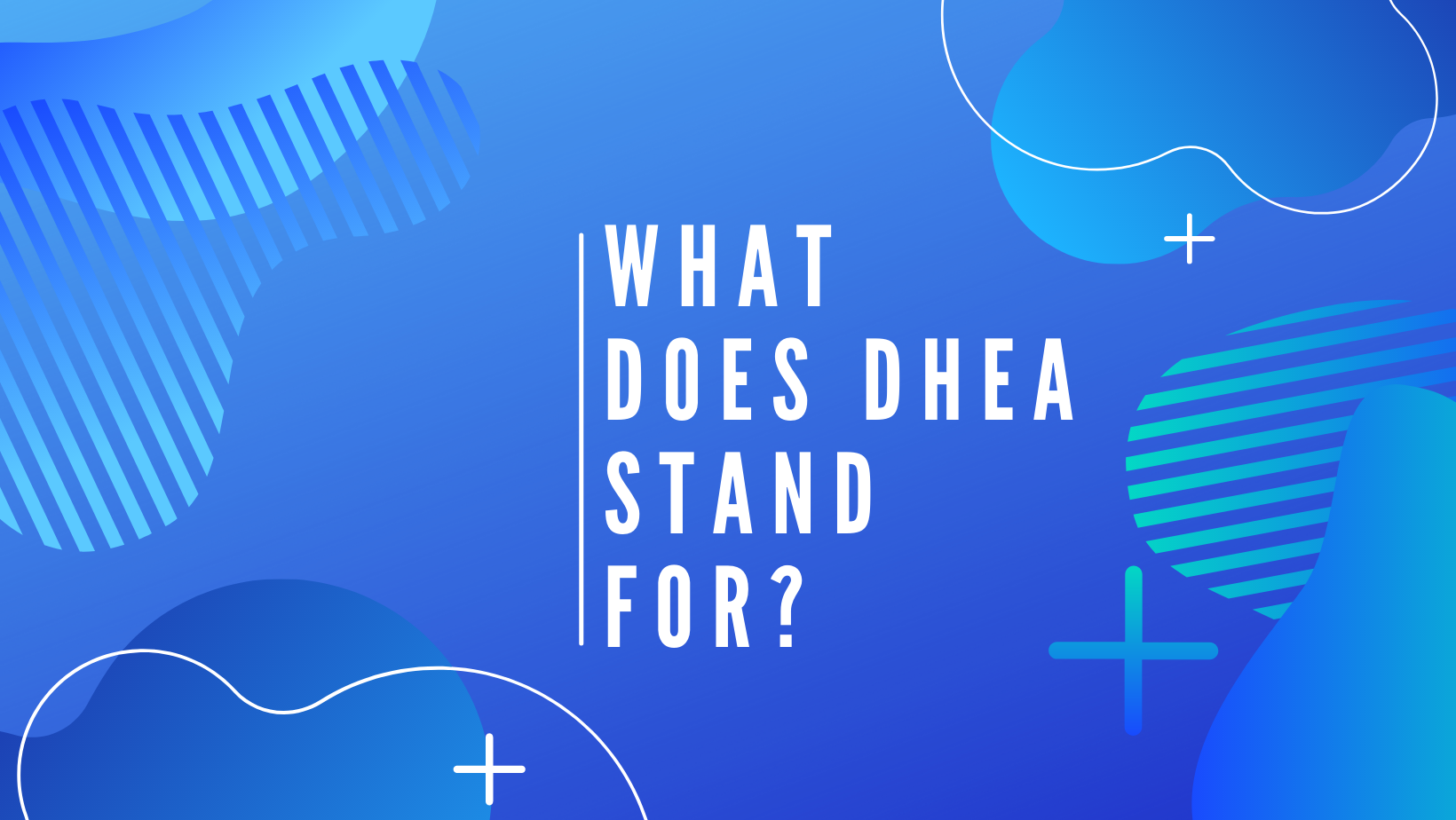 What Does DHEA Stand For?