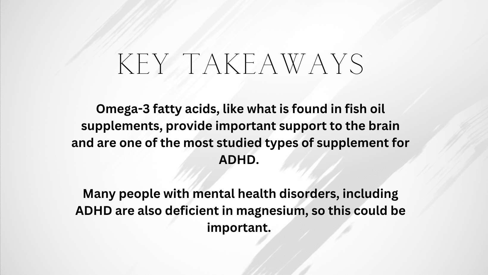 7 Best Supplements for ADHD The Top Supplements