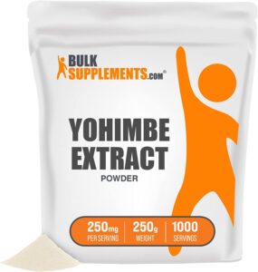 Yohimbe extract is a powerful natural weight loss supplement.