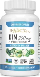 DIM supplements can help with weight loss by reducing estrogen levels and balancing hormones.