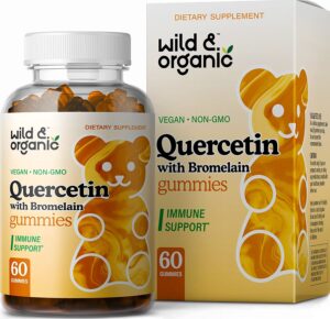 Wild and Organic Quercetin Gummies are one of the best quercetin supplements overall.