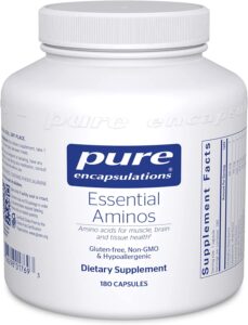 Amino acids are important for brain and mental health and can help naturally reduce anxiety.